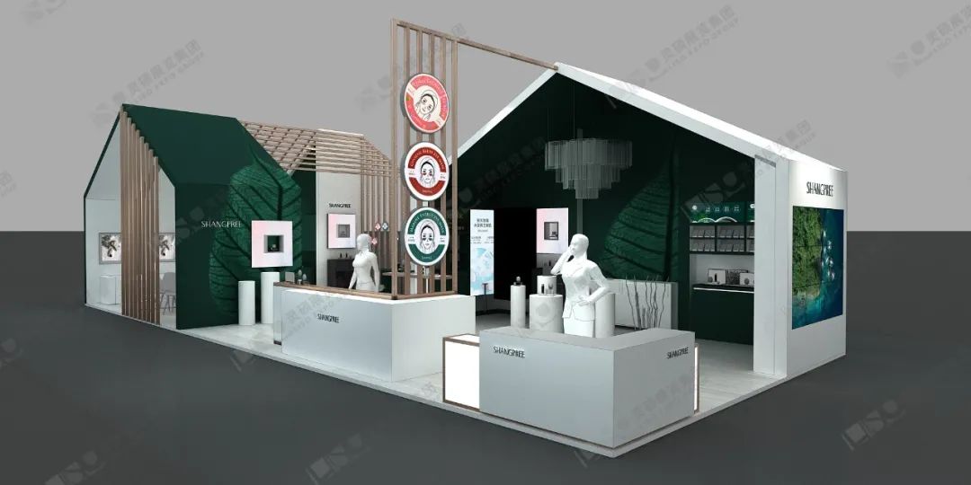 SHANGPREE展臺設(shè)計(jì)